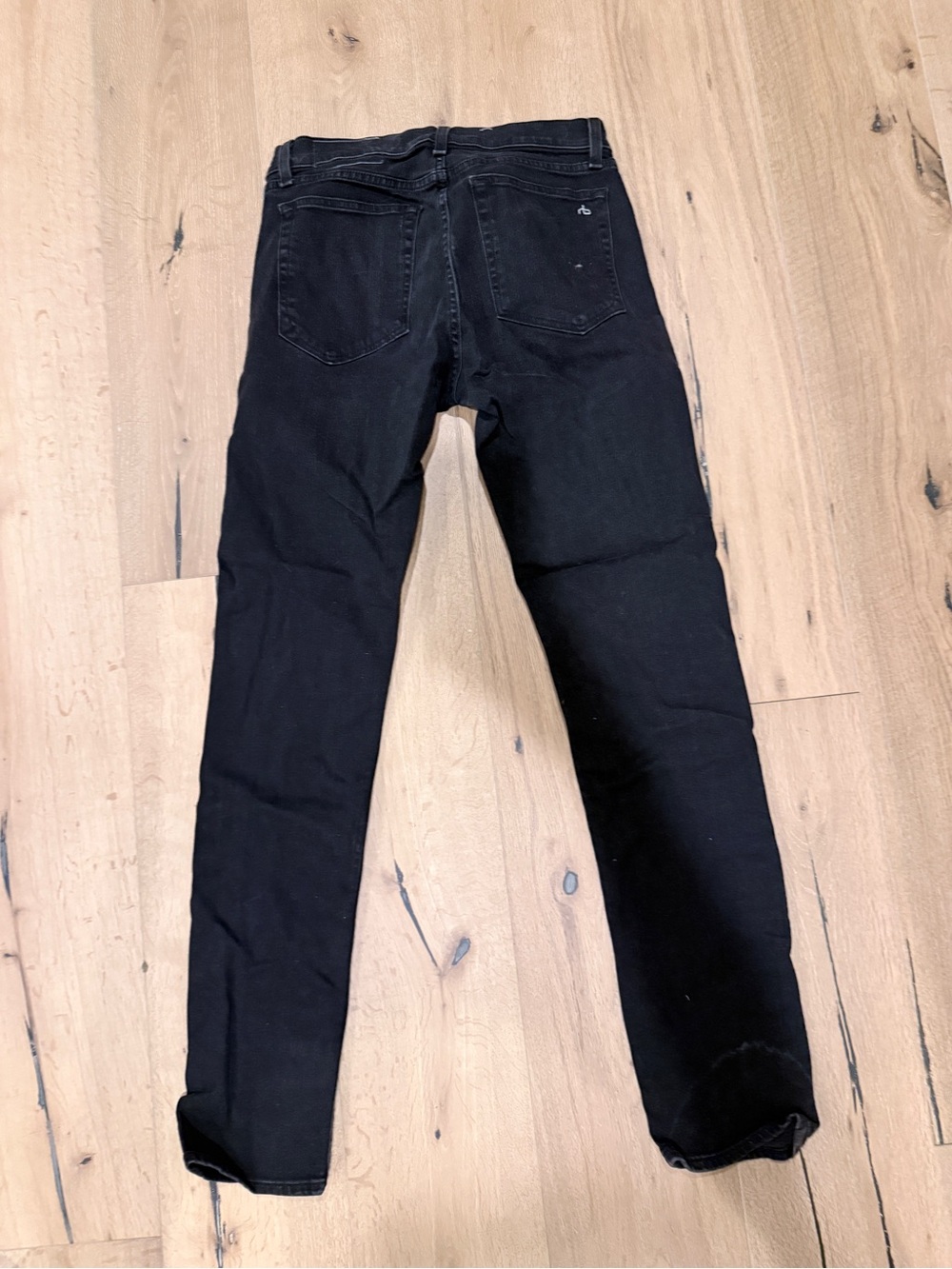 rag & bone Men's Black Skinny Jeans